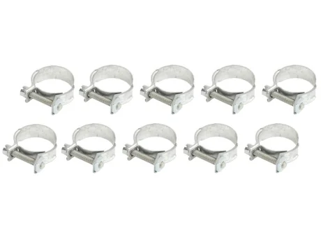 (EN) Screw band 52-03010632 комплектація 10шт, ширина 10 мм, максимальний діаметр 22мм, діаметр 20-22 мм, матеріал: гальванізований / (en) soft steel, вид сталі: W1 MIKALOR OSM 03010632 10SZT