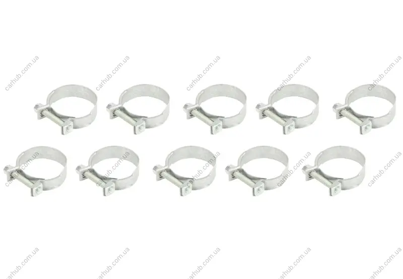 (EN) Screw band 52-03010667 комплектація 10шт, ширина 10 мм, максимальний діаметр 28мм, діаметр 25-28 мм, матеріал: гальванізований / (en) soft steel, вид сталі: W1 MIKALOR OSM 03010667 10SZT (фото 1)