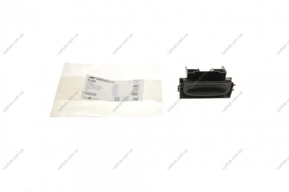 Ручка дверей задн (чорн) CITROEN C4 GRAND PICASSO I, C4 PICASSO I 1.6-2.0D 10.06-12.13 MIRAGLIO 80/864 (фото 1)