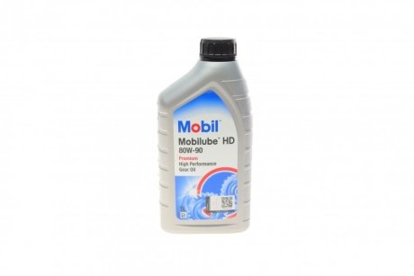 Масло трансмиссионное MOBILUBE HD 80W-90, 1 л MOBIL 142132