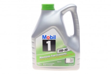 Моторна олива 1 ESP 0W-30, 4л. MOBIL 153754