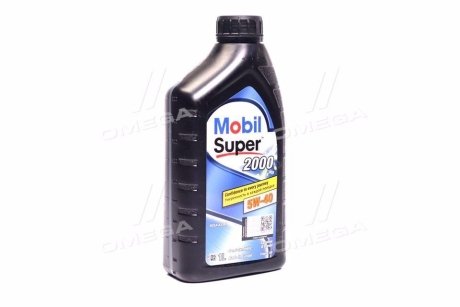 Масла моторные Super 2000 X3 5W-40, 1л. MOBIL 155338