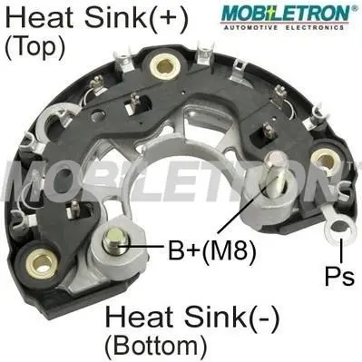 Діодний міст IBR201 MOBILETRON RB116H (фото 1)