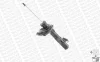 Амортизатор передн прав VOLVO C30, C70 II, S40 II, V50 FORD FOCUS II MAZDA 3, 5 1.6-2.5 12.03-09.14 MONROE G8811 (фото 2)