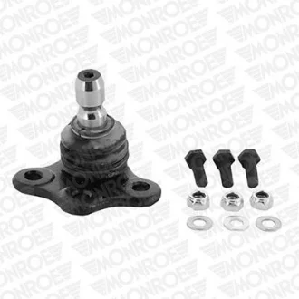 Шарова опора лів/прав (нижн передн) (діаметр конуса 12mm) OPEL ASTRA G, ASTRA G CLASSIC, ASTRA H, ASTRA H CLASSIC, ASTRA H GTC, MERIVA B, OMEGA B, VECTRA B, ZAFIRA A, ZAFIRA B 1.2-3.2 03.94-03.17 MONROE L24517