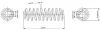 Пружина підвіски передн лів/прав VW CADDY III, CADDY III FURGON/NADWOZIE WIELKOPRZESTRZENNE 1.2-2.0D 03.04-05.15 MONROE SE3287 (фото 1)