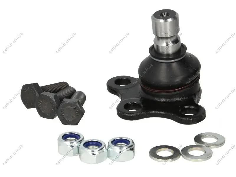 Шарова опора лів/прав (нижн передн) (діаметр конуса 18mm) CITROEN C2, C2 ENTERPRISE, C3 I, C3 III, C3 ORIGIN III, C3 PICASSO, C3 PLURIEL PEUGEOT 207, 208, 208 I 1.0-1.6D 02.02- MOOG CI-BJ-0868 (фото 1)