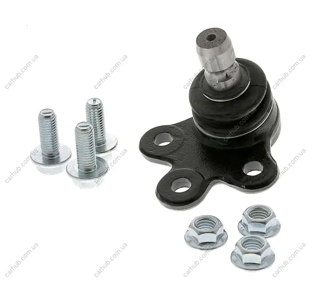 Шарова опора лів/прав (передн) (діаметр конуса 18mm) CHEVROLET AVEO, AVEO / KALOS, TRAX OPEL MOKKA / MOKKA X 1.2-1.8 05.03- MOOG DE-BJ-13825 (фото 1)