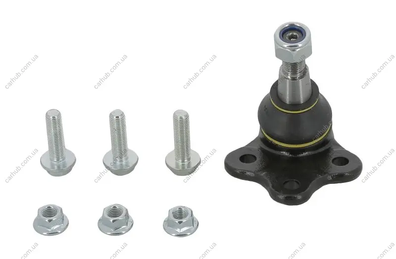 Шарова опора лів/прав (нижн передн) (діаметр конуса 18mm) VOLVO S60 II, S80 II, V60 I, V70 III FORD GALAXY II, GALAXY III, GALAXY MK II, GALAXY MK III, MONDEO IV, S-MAX 1.5-4.4 03.06-04.23 MOOG FD-BJ-7296 (фото 1)