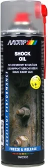 Засіб для видалення іржі з ефектом замерзання 0,5л Shock Oil (препарат з ефектом холодового шоку) 1шт MOTIP 090305