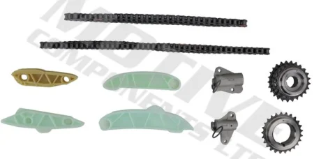 Комплект ГРМ (ланцюг + шестерня) HYUNDAI GRAND SANTA FÉ, GRANDEUR, IX35, SANTA FE IV, SANTA FÉ II, SANTA FÉ III KIA CARNIVAL III, SORENTO I, SORENTO II, SORENTO III 2.0D/2.2D/2.5D 08.02-12.20 MOTIVE MOTTCK268