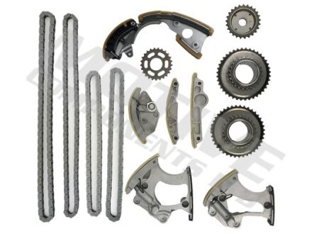 Комплект ГРМ (ланцюг + шестерня) AUDI A4 B8, A5, A6 ALLROAD C7, A6 C7, A7, A8 D4, Q5, Q7 3.0 11.08-09.18 MOTIVE TCK255
