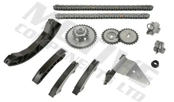 Комплект ланцюга ГРМ Hyundai i30/i20/i10 1.4-1.6CRDi 01- MOTIVE TCK45 (фото 1)
