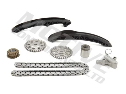Комплект ГРМ (ланцюг + шестерня) AUDI A1, A3 SEAT ALHAMBRA, ALTEA, ALTEA XL, CORDOBA, IBIZA III, IBIZA IV, IBIZA IV SC, IBIZA IV ST, LEON, TOLEDO IV SKODA FABIA II 1.2-1.6LPG 02.02-07.18 MOTIVE TCK82