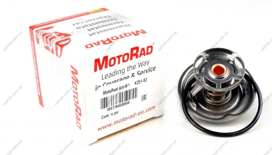 Термостат MB 190 (W201)/G-class (W460) 2.5/3.0D 88-93 MOTORAD 251-82K (фото 1)