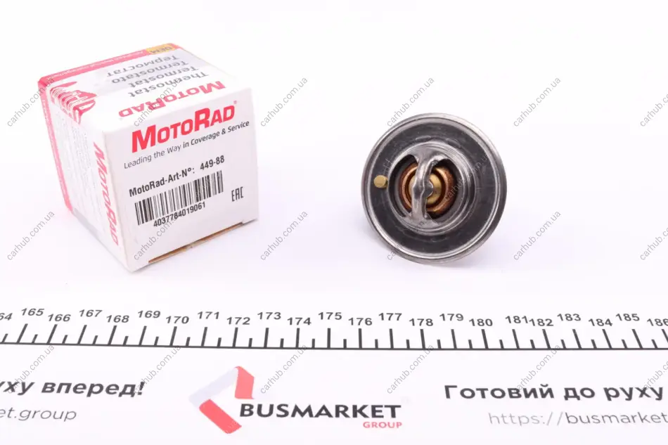 Термостат Kia Ceed 1.4MPI 13-/Chrysler 300C 2.7 04-10 (88°C) MOTORAD 449-88 (фото 1)