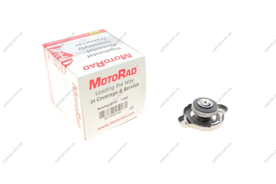 Кришка радіатора Toyota Corolla/Mazda 323/Mitsubishi Lancer/Galant 84- (1.1bar) MOTORAD T16R2 (фото 1)