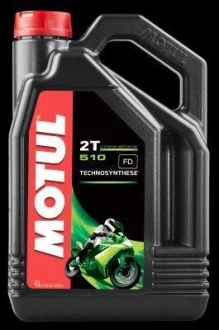 Олива для двотактних двигунів 510 4л Напівсинтетична MOTUL 104030