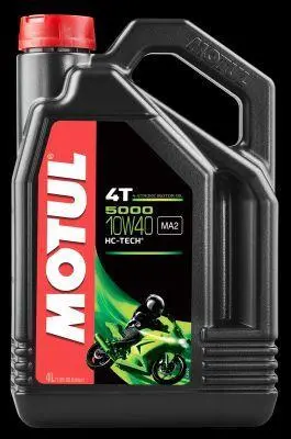 Олива для чотиритактних двигунів 5000 10W40 4л Напівсинтетична MOTUL 104056 (фото 1)