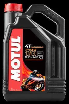 Олива для чотиритактних двигунів 7100 10W30 4л, API SN Синтетична естерове MOTUL 104090 (фото 1)