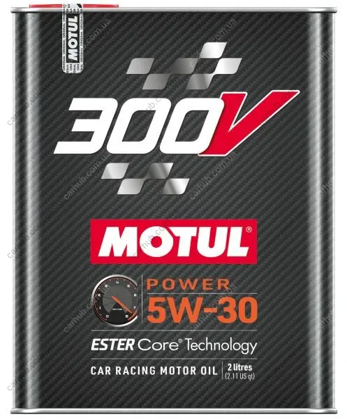 Моторна олива 300V POWER (2L) 5W30 MOTUL 300V 5W30 2L 110814 (фото 1)