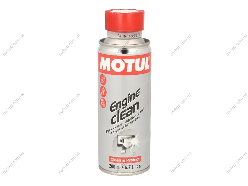 Засіб для промивки масляної системи двигуна мотоцикла Engine Clean Moto (200ml) MOTUL 339612 (фото 1)