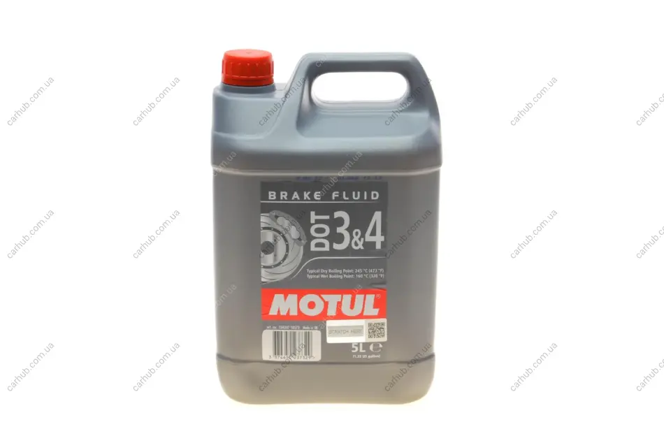 Рідина гальмівна DOT 3&4 (5L) (104247) MOTUL 807906 (фото 1)