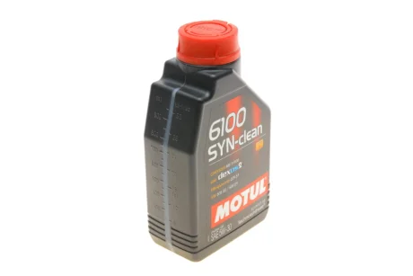 Олива 5W30 6100 SYN-clean (1л) (CHRYSLER MS-11106/GM dexos2TM/MB 229.51/VW 505 00/505 01) MOTUL 814211