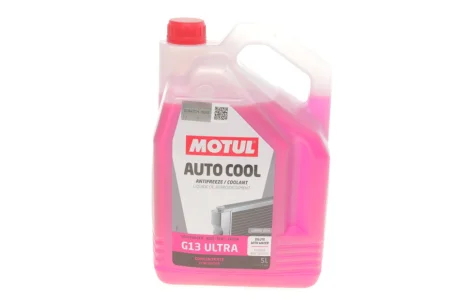 Антифриз (рожевий) G12 Evo Ultra (5L) (1:1=-35°C) (109138) MOTUL 820106