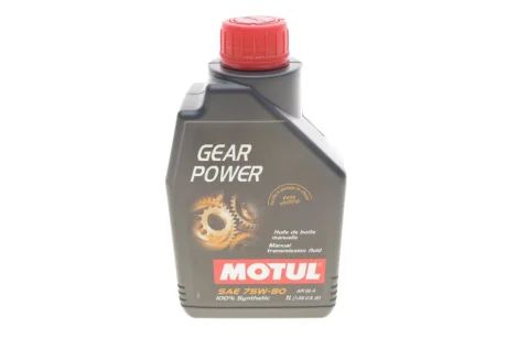 Олива 75W80 Motul Gear Power (1L) (111133) MOTUL 823901