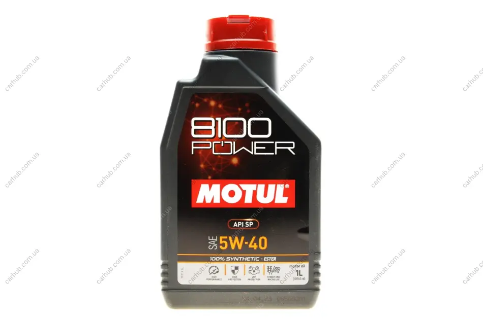 Олива 5W40 8100 Power (1L) (API SP) (111808) MOTUL 824601 (фото 1)