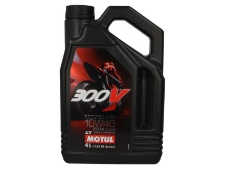 Масло 4T 300V FL SAE 10W40 4L MOTUL 836141