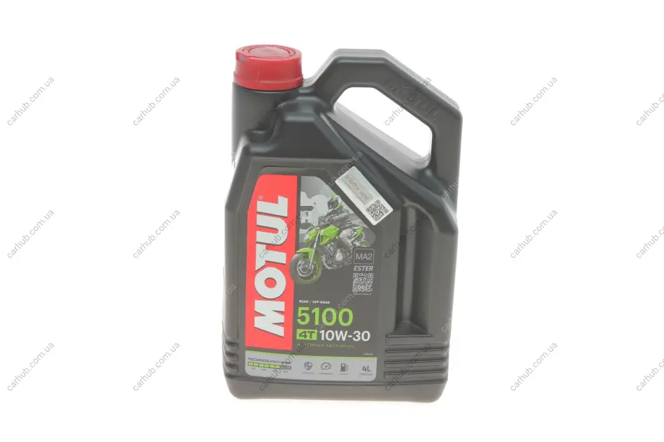 Олива 10W30 5100 4T (4L) MOTUL 836641 (фото 1)