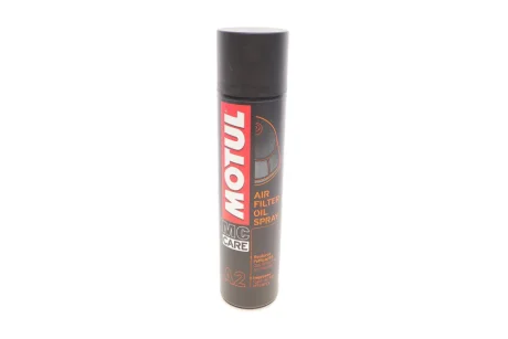 Засіб для догляду за поролоновими фільтрами мотоциклів Motul A2 Air Filter Oil Spray (400 мл) 10298 MOTUL 838540