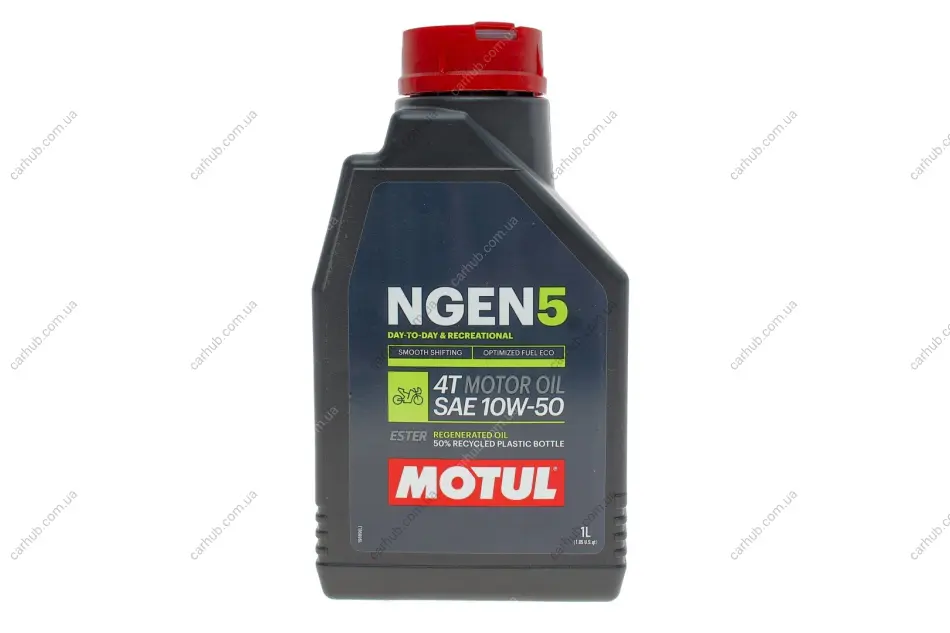 Олива 10W50 NGEN 5 4T (1L) (API SP/JASO MA2) (111831) MOTUL 839201 (фото 1)
