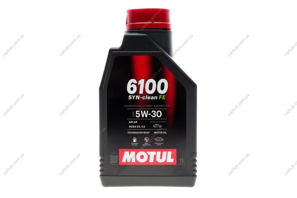 Олива 5W30 Syn-clean FE (1L) (API SP) (ACEA C2|C3) (112920) MOTUL 841711 (фото 1)