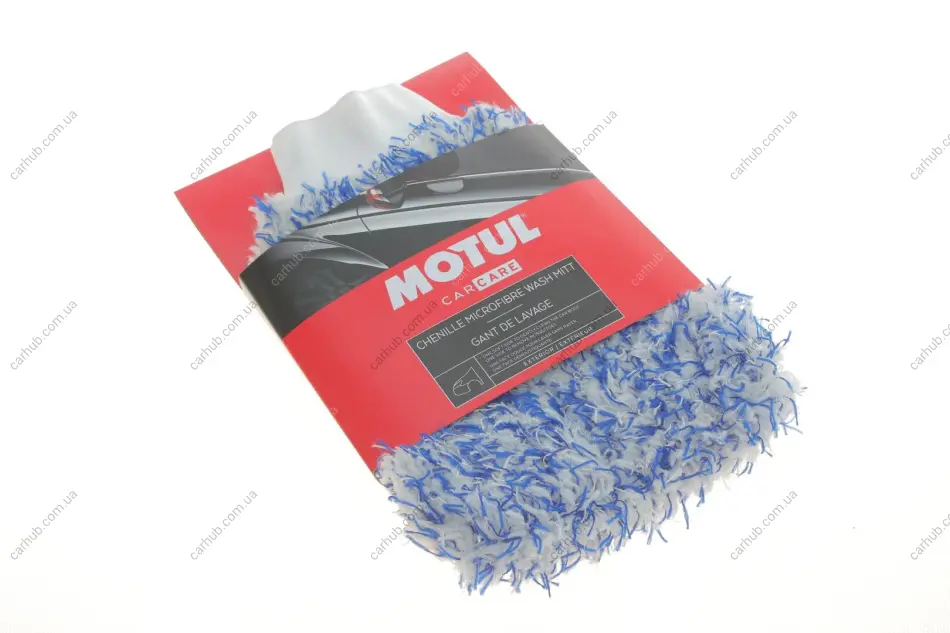Перчатка для мийки автомобіля (хлопок) CAR CARE Cotton Chenille Wash Mitt (110112) MOTUL 850132 (фото 1)