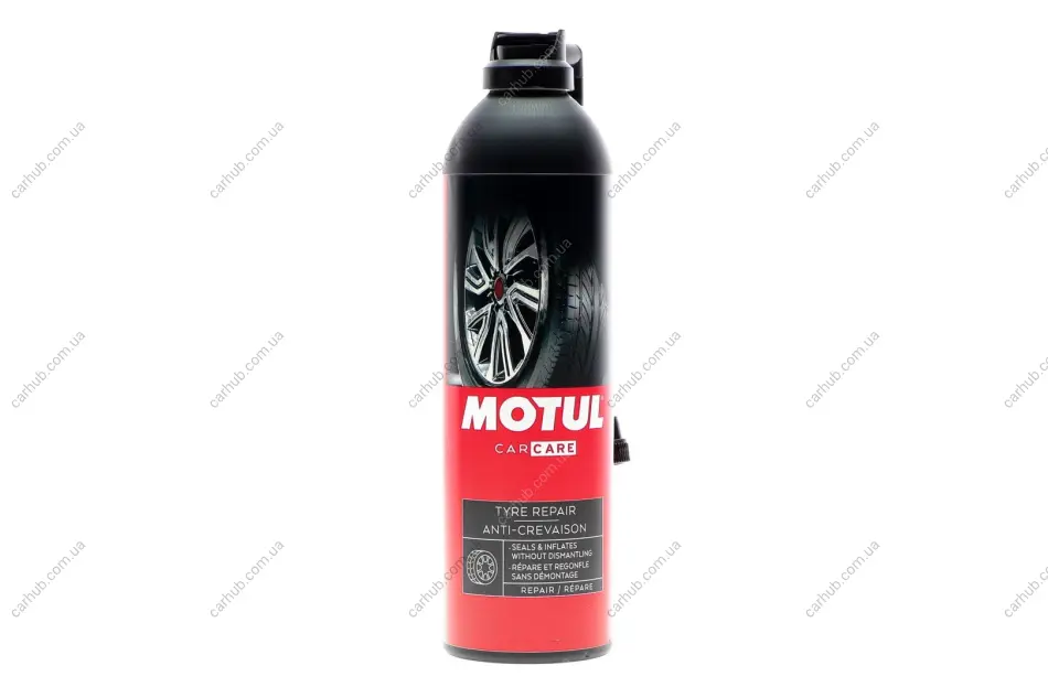 Герметик для наповнення шин CAR CARE Tire Repair (500ml) (для всіх типів шин до 16\'\') 110142 MOTUL 850142 (фото 1)