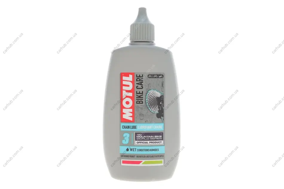 Змазка для ланцюгів велосипедів Chain Lube Wet Bike Care Off Road (100ml) (112846) MOTUL 851107 (фото 1)