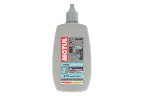 Змазка для ланцюгів велосипедів Chain Lube Wet Bike Care Off Road (100ml) (112846) MOTUL 851107