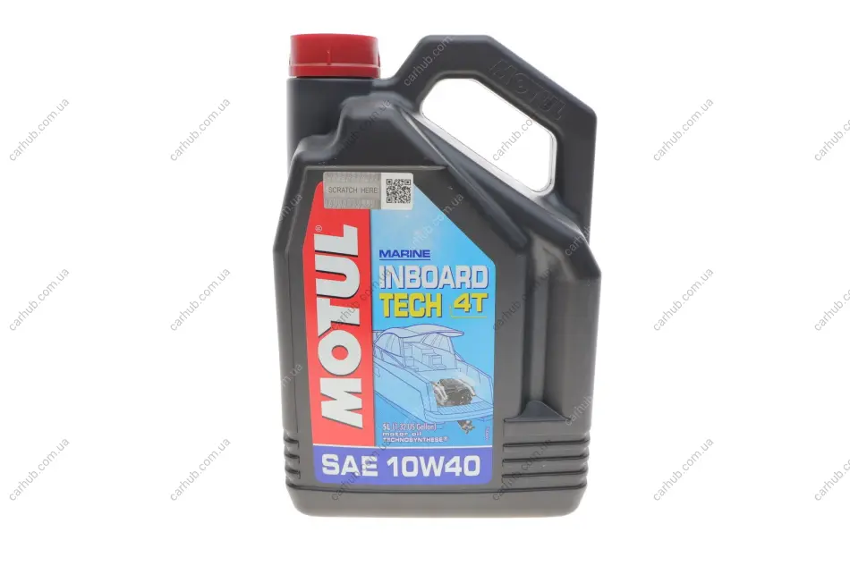 Олива 10W40 Inboard Tech 4T (5L) (101753=106419) MOTUL 852351 (фото 1)