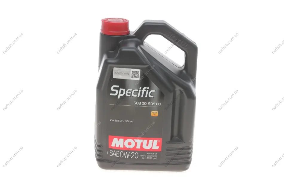 Олива 0W20 Specific (5L) (VW 508.00/509.00) (107384) MOTUL 867251 (фото 1)