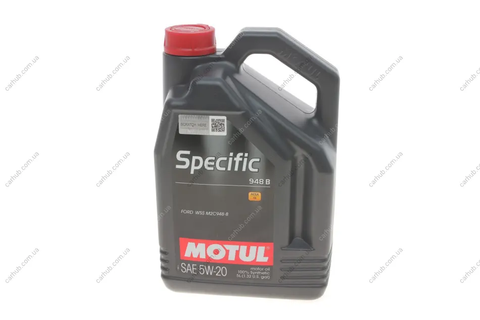 Олива 5W20 Specific (5L) (FORD WSS M2C 948-B) 106352 MOTUL 867351 (фото 1)