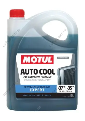 Антифриз AUTO COOL (тип охолоджувача G11/G48) (5L, -37°C), синій, стандартний: 6901 599 85T8-2 ASTM D3306 BMW LC-87 (BMW GS 94000) BS 6580 BT-PS-606 A CHRYSLER MS 7170 DCSEA 615/C E/L-1415B E MOTUL A-C EXPERT-37C 5L (фото 1)