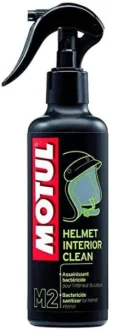 Засіб для чищення шолома HELMET INTERIOR CLEAN для чищення розпилювач 0,25л для інтер’єру шолома MOTUL HELMET INTERIOR CLEAN M2