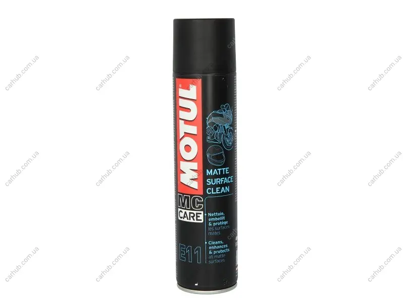 Засіб для догляду MATTE SURFACE CLEAN для чищення розпилювач 0,4л MOTUL MATTE SURFACE CLEAN E11 (фото 1)