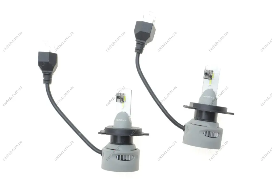 Автолампа H4/H19 12/24V 19W P43t-3/PU43t-3 Performance Advance LED 6000K 1500/1100lm (к-кт 2 шт) NARVA 181878100 (фото 1)