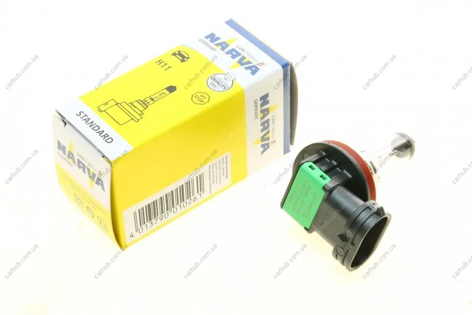 Автолампа H11 12V 55W PGJ19-2 Standard NARVA 480723000 (фото 1)