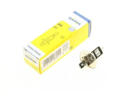 Автолампа H1 12V 55W P14.5s Range Power (+ 30%) NARVA 483303000