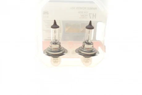 Автолампа H7 12V 55W PX26d Range Power 50 + (к-кт 2 шт.) NARVA 483392100